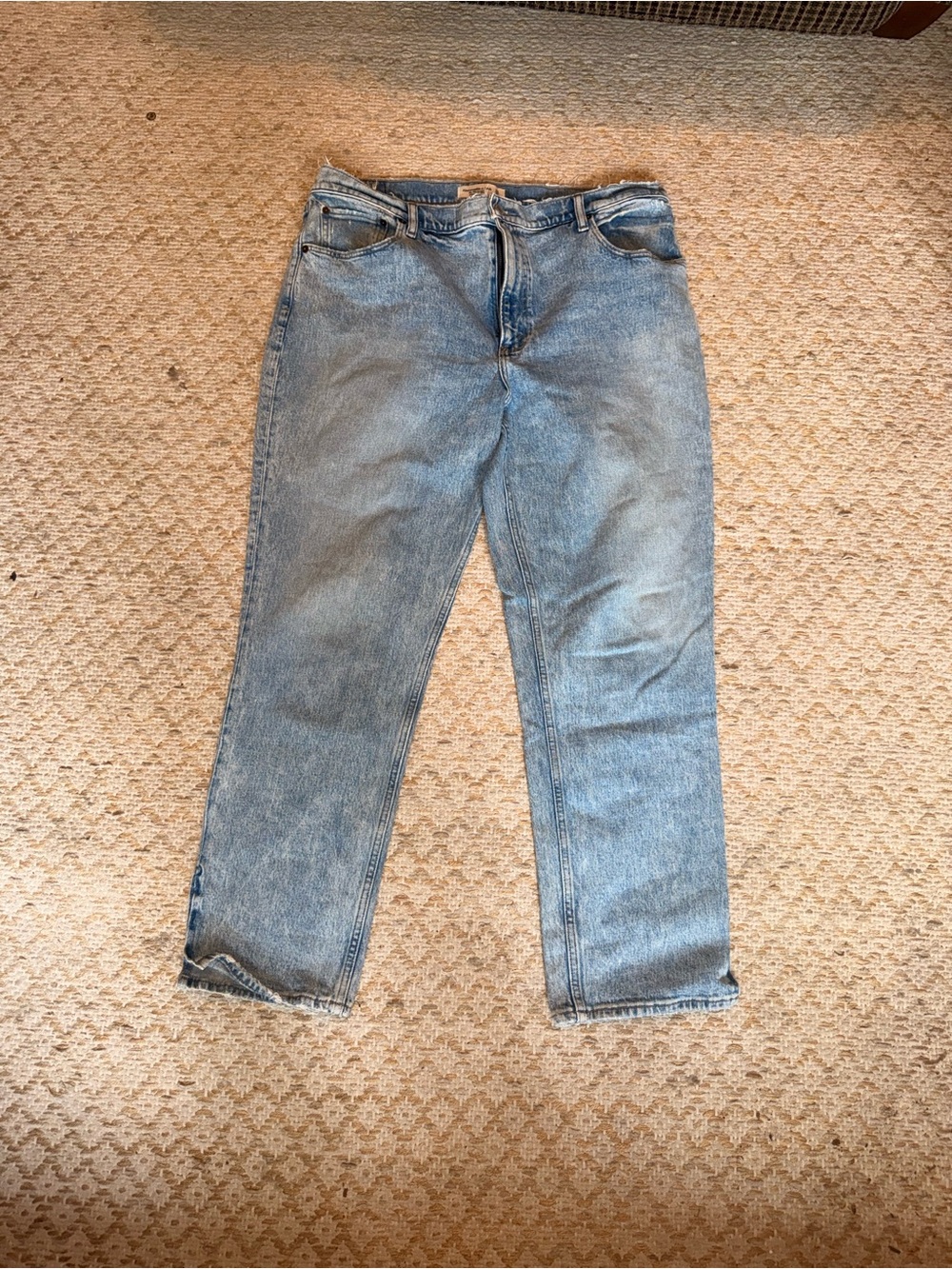 Abercrombie & Fitch Women’s Blue Straight Jeans